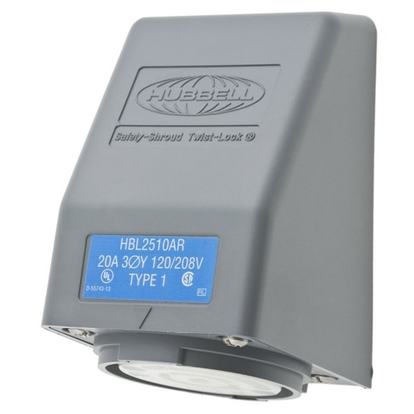 Hubbell Wiring Device-Kellems HBL2510AR