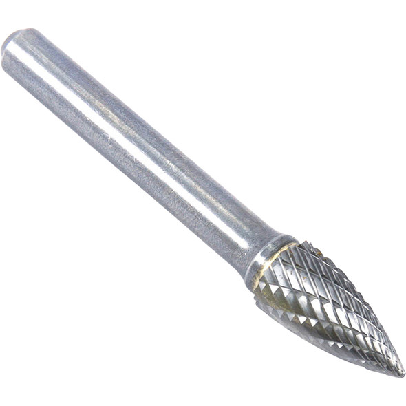 Tungsten Carbide Burr,3/8 in Tree Pointed (SG-3) 60127