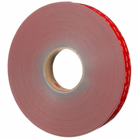 3m Foam Tape, Gray, 36 yd L, 1 in W, PK9 RP+040GF