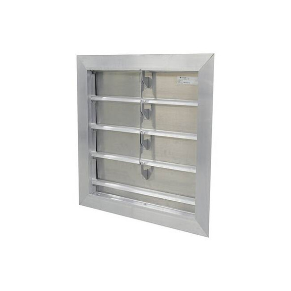 Canarm Manual Damper,Aluminum,Square SR3218X18