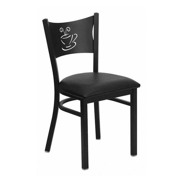 Hercules Restaurant Chair, 17-1/4 in W 20" L 33-1/4" H