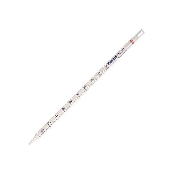 Kimble Chase Pipette, Orange, Glass, PK500 72120-10110