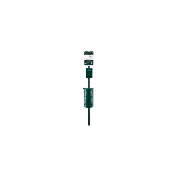 Global Industrial Steel Pet Waste Station With Tie-Handle Waste Bags Green