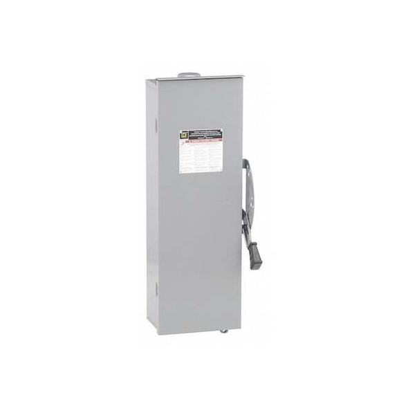Square D Nonfusible, Safety Switch, Heavy Duty, 240 V, 2PDT DTU223RB