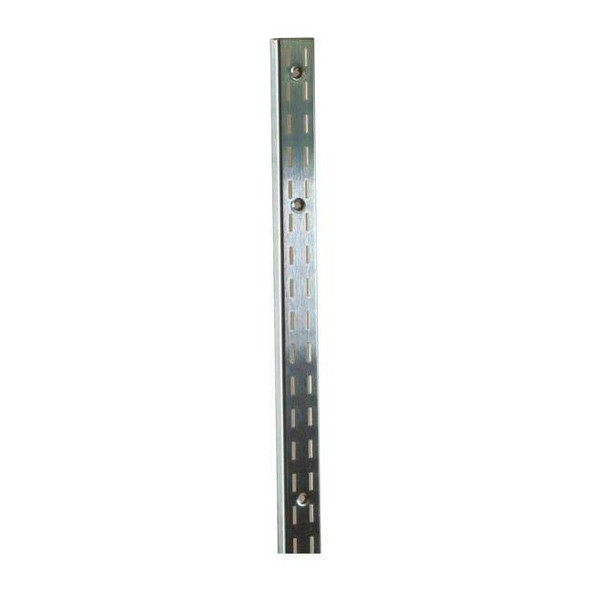 Econoco Double Slotted Standard 96"H, Silver, 10PK SS22/96