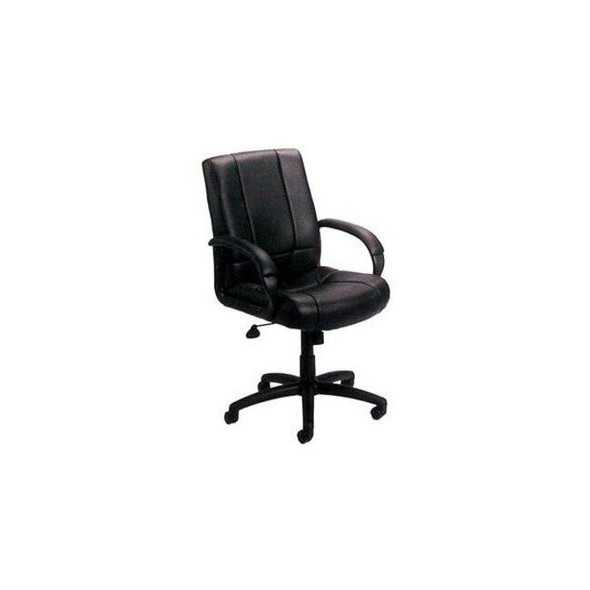 Boss Office Products Caressoft Executive Mid Back Chair B7906