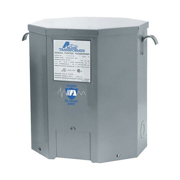 Low Voltage Distribution Transformer, 25 kVA, NEMA 3R, 120/240V AC, 240/480V AC