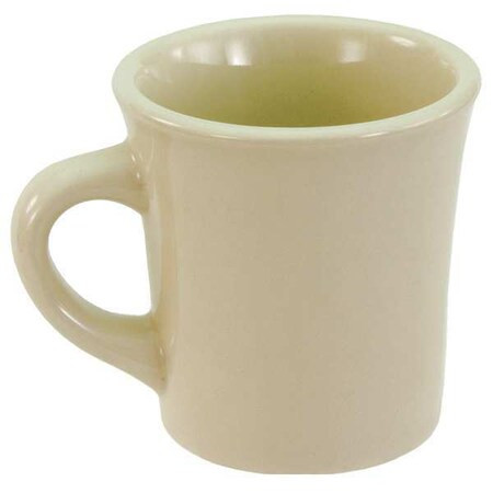 Crestware Bone White Dover Narrow Rim Mug 9-1/2 oz., Pk36 CM41V