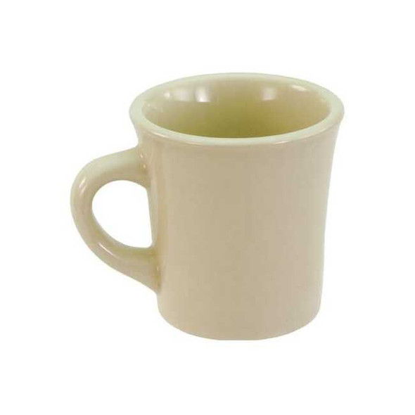 Crestware Bone White Dover Narrow Rim Mug 9-1/2 oz., Pk36 CM41V