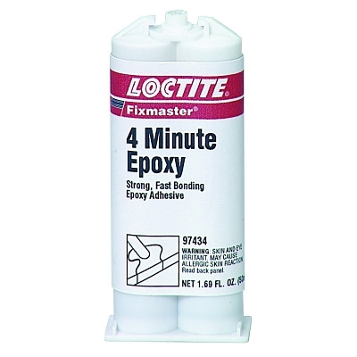 Loctite® Fixmaster® 4-Minute Resin Epoxy Adhesive,  50 ml, Cartridge, Clear