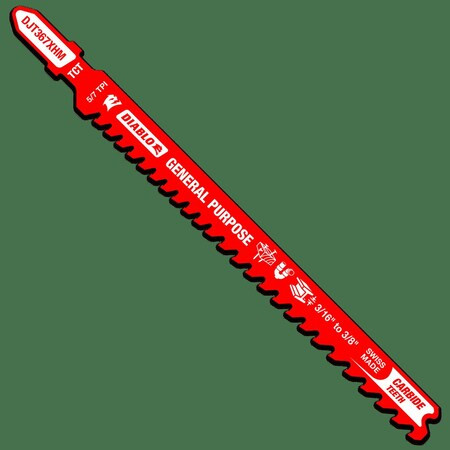 Diablo JigsawBlade,L:5.25",Carbide,T Shank DJT367XHM