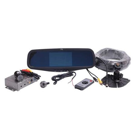 Rear View Safety/Rvs Systems Camera System(1)Camera,Mirrror Monitor RVS-082510