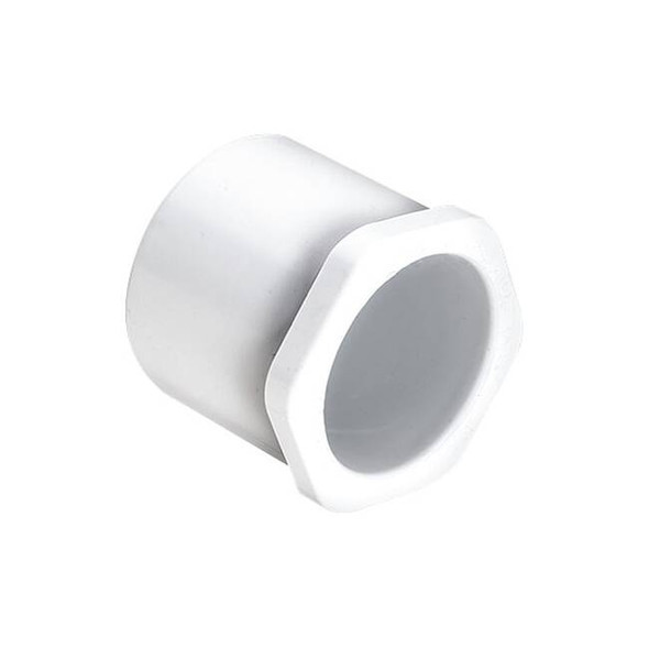 PVC Adapter Bushing, Socket x Spigot, 4 in x 1 1/2 in Pipe Size