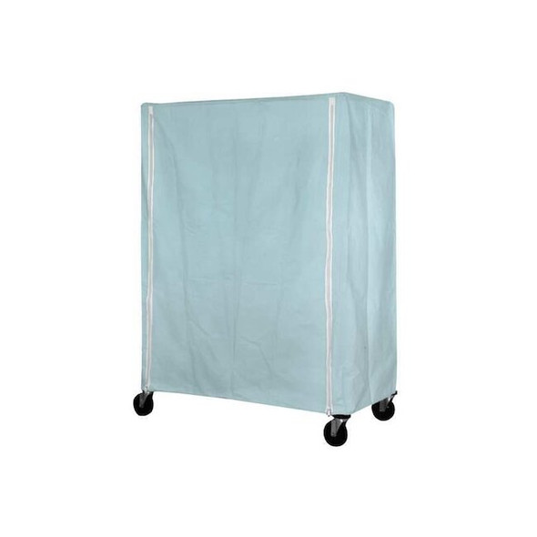 Eagle Group Cart Cover,60x24x74,Blue,Nylon,Zipper CZC-74-2460-PB