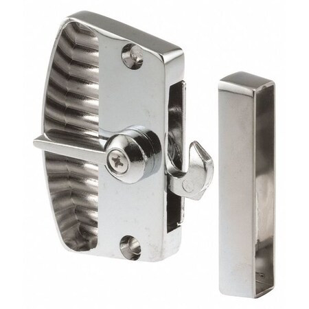 Prime-Line Screen Door Latch and Pull, Chrome (Single Pack) A 105