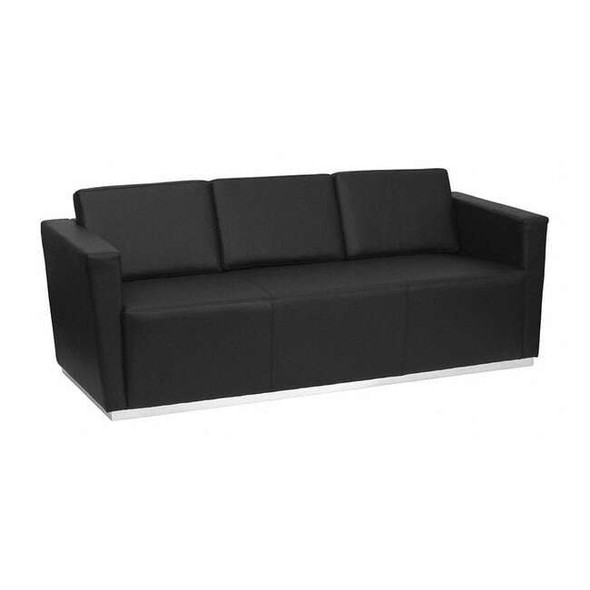 Sofa, 32" x 31", Upholstery Color: Black