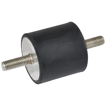 J.W. Winco Vibration-Isolating Mount,40 mm H 451-50-40-M10-SS-55