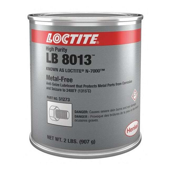 Loctite Anti-Seize,High Purity,32 oz,Can LB 8013(TM) N-7000(TM) 234290