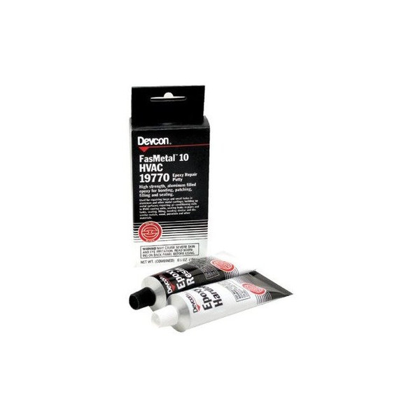 Devcon Fas-Metal, 6.5 Oz Tube Devcon HVAC Repair 19770
