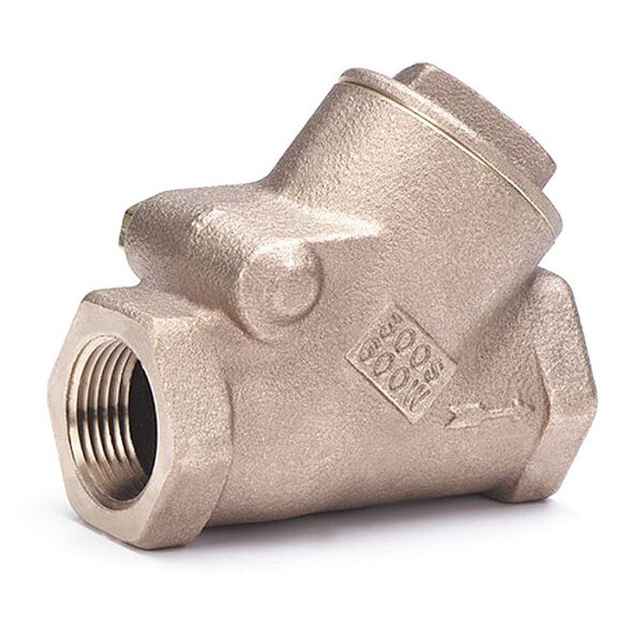 Milwaukee Valve 3" FNPT Bronze Swing Y Check Valve 507 3