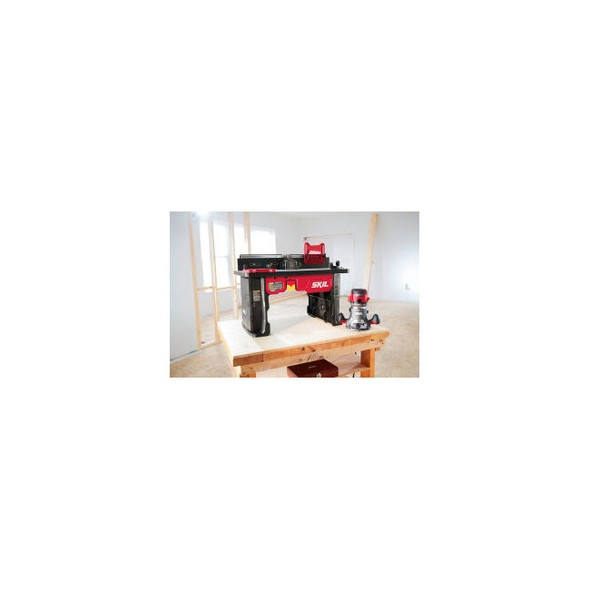 Skil Router Table & Fixed Base Corded Router Kit 1-3/4 HP
