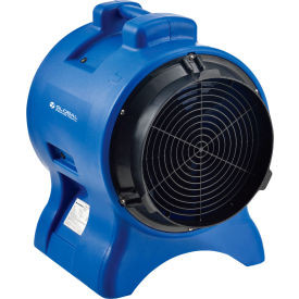 Global Industrial 12"" Confined Space Blower Fan Rotomold Plastic 1 Speed 2700 C