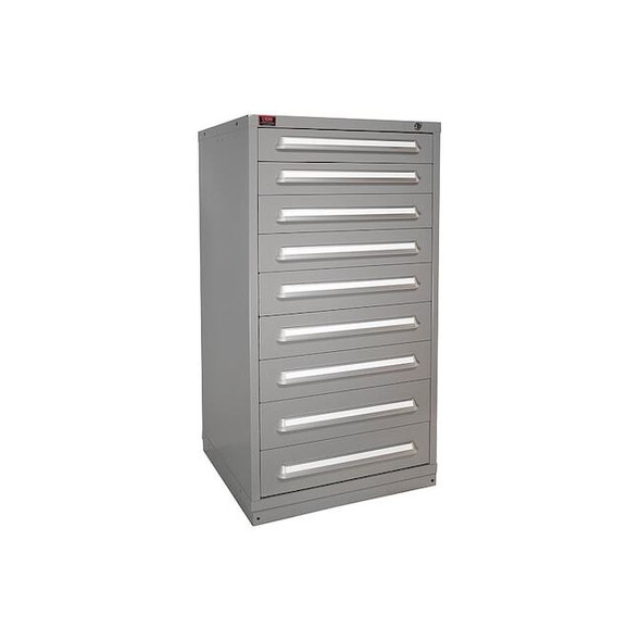 Lyon ModDrwrCab,59.25"x30"x28",DvGry,9Drwr DDM6830301011IL