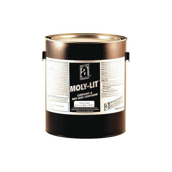 Anti-Seize Technology Anti Seize,Moly Paste,10 lb. Pail 12035