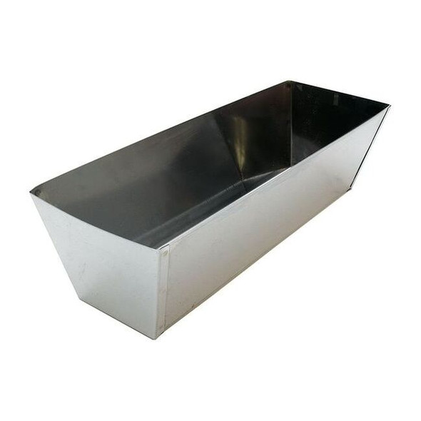 Marshalltown Mud Pan,12in,Stainless Steel 812