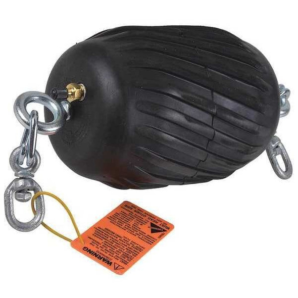 Cherne Jet-Ball Cleaning Ball,6" L,Rubber 254207