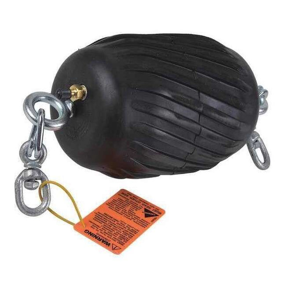 Cherne Jet-Ball Cleaning Ball,6" L,Rubber 254207