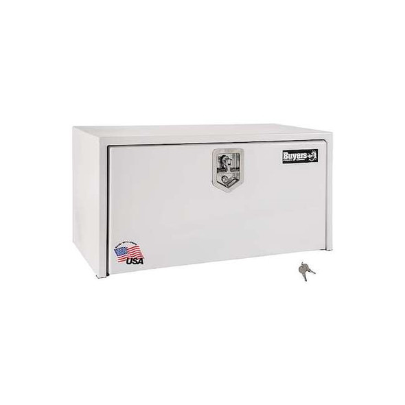 Buyers Products 14x16x36 Inch White Steel Underbody Truck Box 1703405