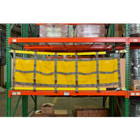 Adrian's Safety Solutions Sliding Rack Safety Netting For 108"" Bay 2400 lb. Cap