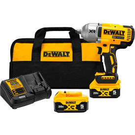 DeWalt 20V MAX XR 1/2"" High Torque Impact Wrench with Hog Ring Anvil