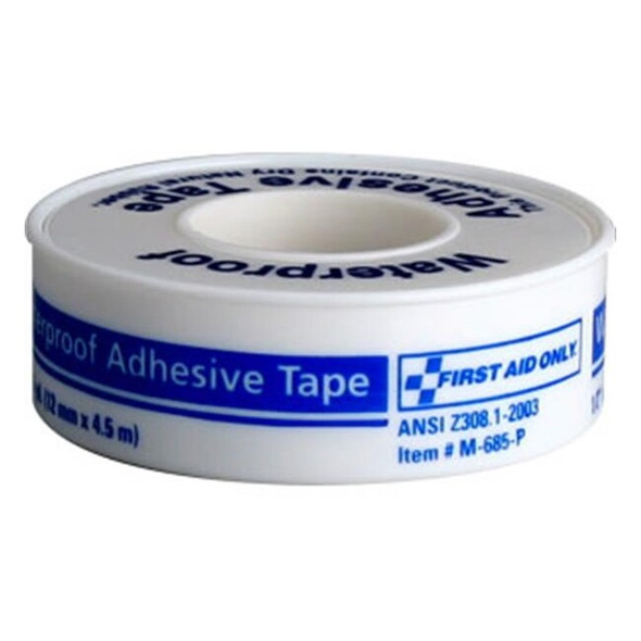Waterproof First Aid Tape (Unitized Refill), 1/2" x 5 yd, 1/Each