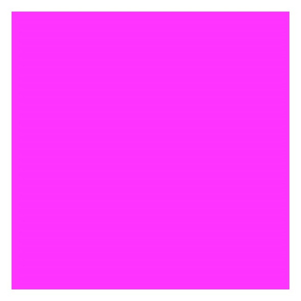 Presco PresGlo Solid-Color Roll Flagging, Pink Glo, 12/Case