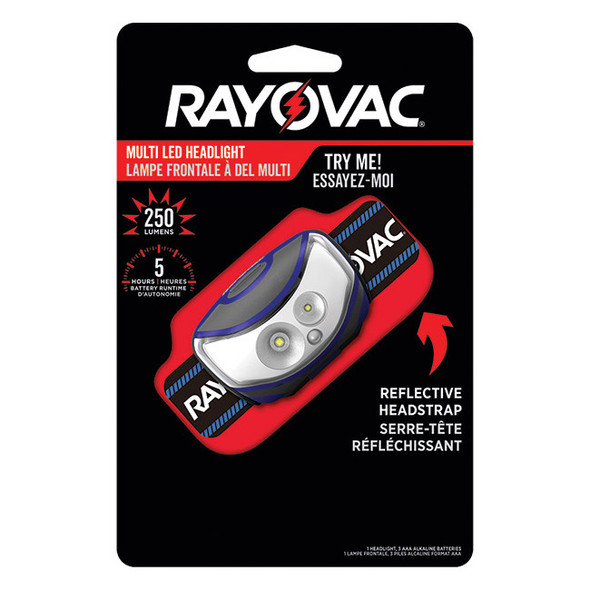 Rayovac® Sportsman® Outdoorsman Headlight, Blue, 1/Each
