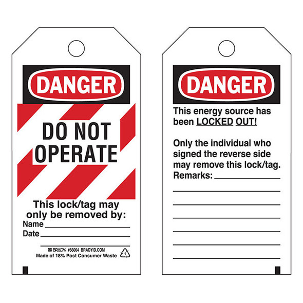 Brady® Lockout Tags