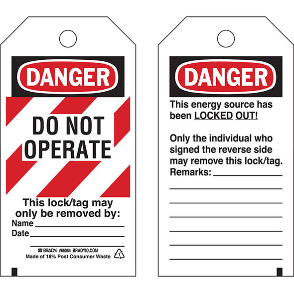 Brady® Lockout Tags