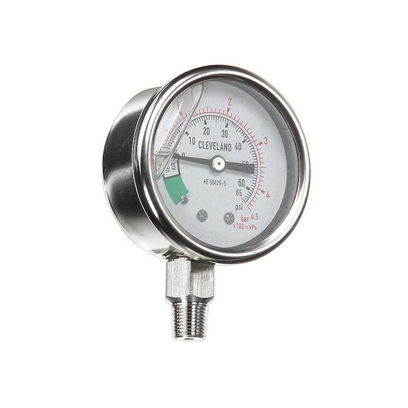 Cleveland Pressure Gauge,Fits Brand Cleveland KE50429-5
