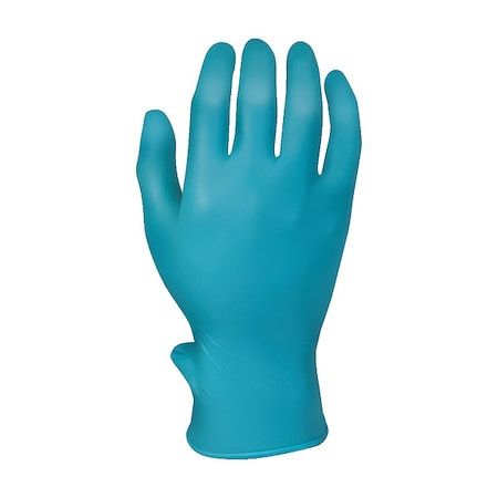 Disposable Gloves, 2.5 mil Palm, Nitrile, Powder-Free, 100 PK, Blue