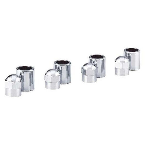 Victor Hex H V Slv/Cap,413/418 In,Chrome 00722-8A