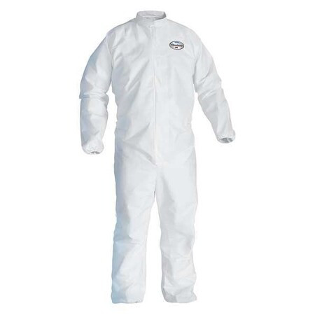 Kleenguard Disposable Coveralls,4XL,Elastic,PK25 41497