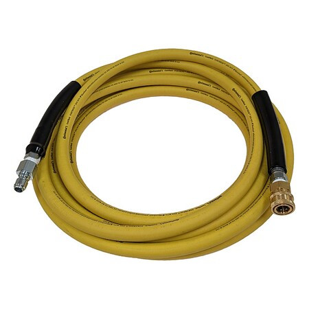 Continental Pressure Washer Hose,2 ft,XNBR FR3K038-02-QC