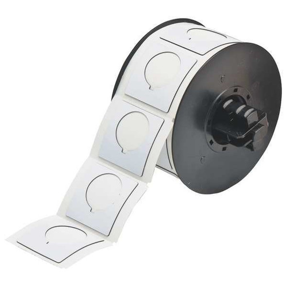 Brady Raised Panel Label, White, Labels/Roll: 190 B30EP-169-593-WT