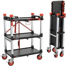 Crescent SITERUNNER Folding Jobsite Cart 300 lb. Cap. 30-5/8""W x 20""D x 42-1/2