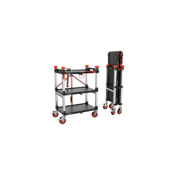 Crescent SITERUNNER Folding Jobsite Cart 300 lb. Cap. 30-5/8""W x 20""D x 42-1/2