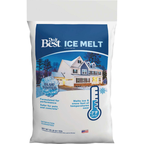 Do it Best 20 Lb. Blue Ice Melt Pellets 780060
