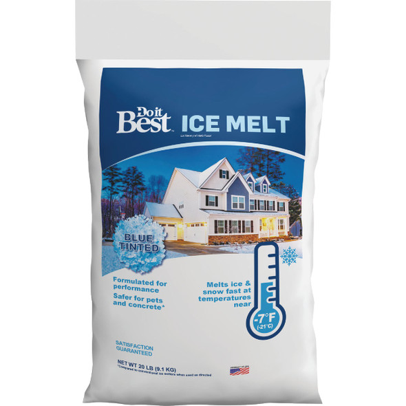 Do it Best 20 Lb. Blue Ice Melt Pellets 780060