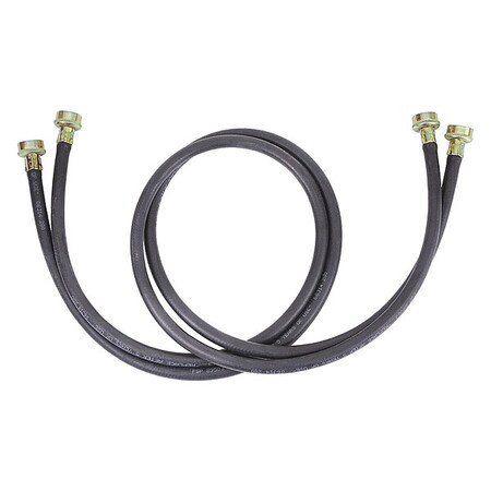 Whirlpool Blk Rbber Wsher Inlet Hse,10 Ft,2 Pk 8212656RP